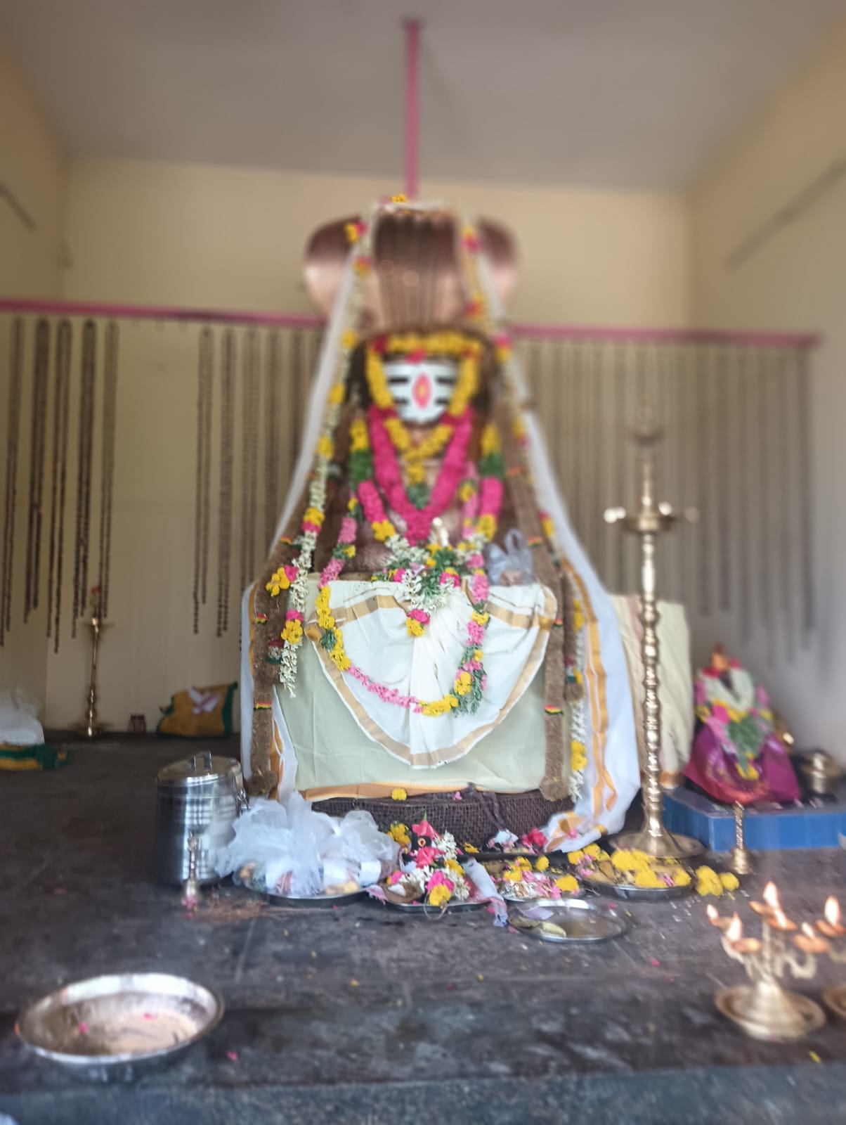 Sri Ananda Rudratsa Eswarar Sanctum Sanctorum